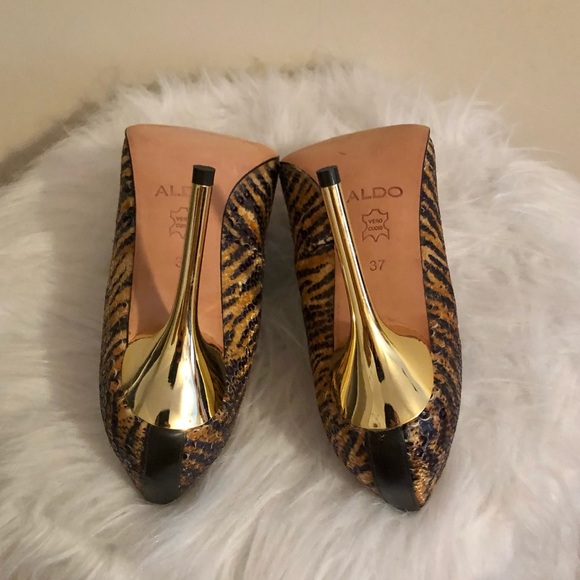 Aldo pointy heels - tiger stripe print - Picture 5 of 9